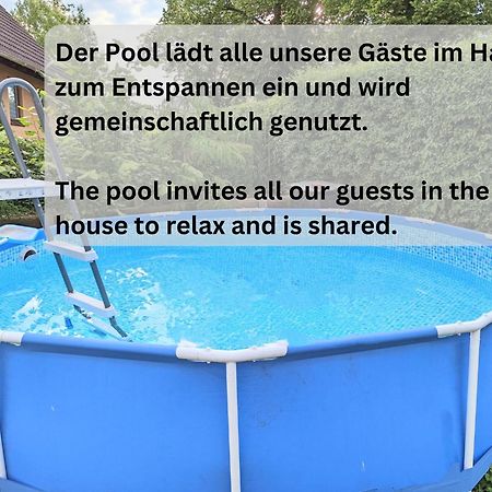 Apartament W4 - Urlaubsmagie- Pool, Terrasse, Barbecue Lichtenhain  Zewnętrze zdjęcie