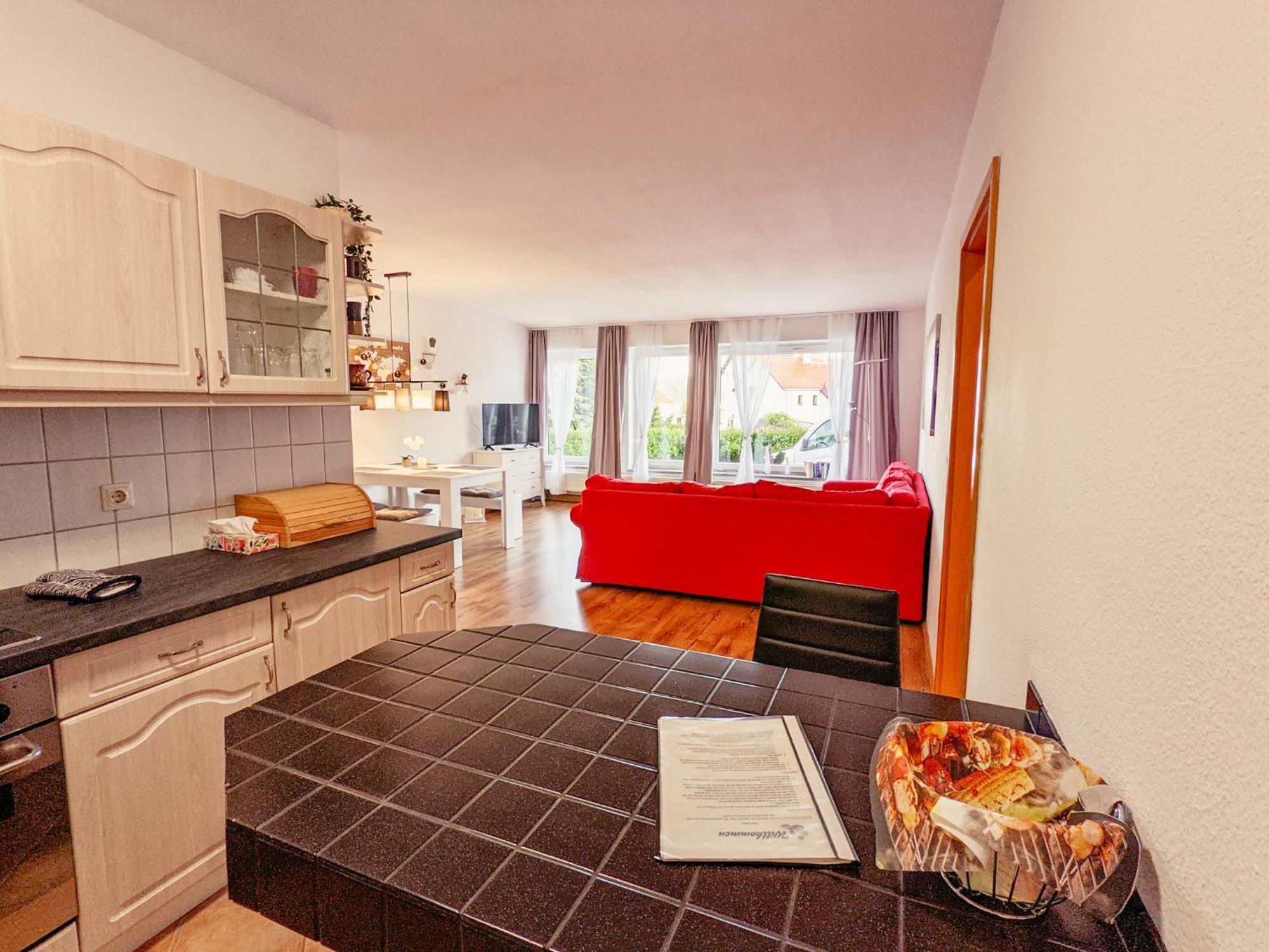 Apartament W4 - Urlaubsmagie- Pool, Terrasse, Barbecue Lichtenhain  Zewnętrze zdjęcie