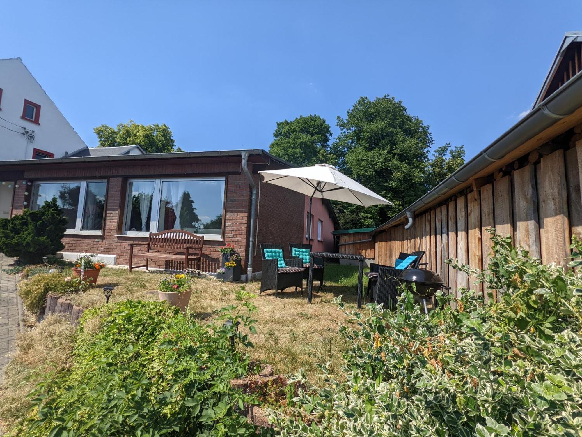 Apartament W4 - Urlaubsmagie- Pool, Terrasse, Barbecue Lichtenhain  Zewnętrze zdjęcie