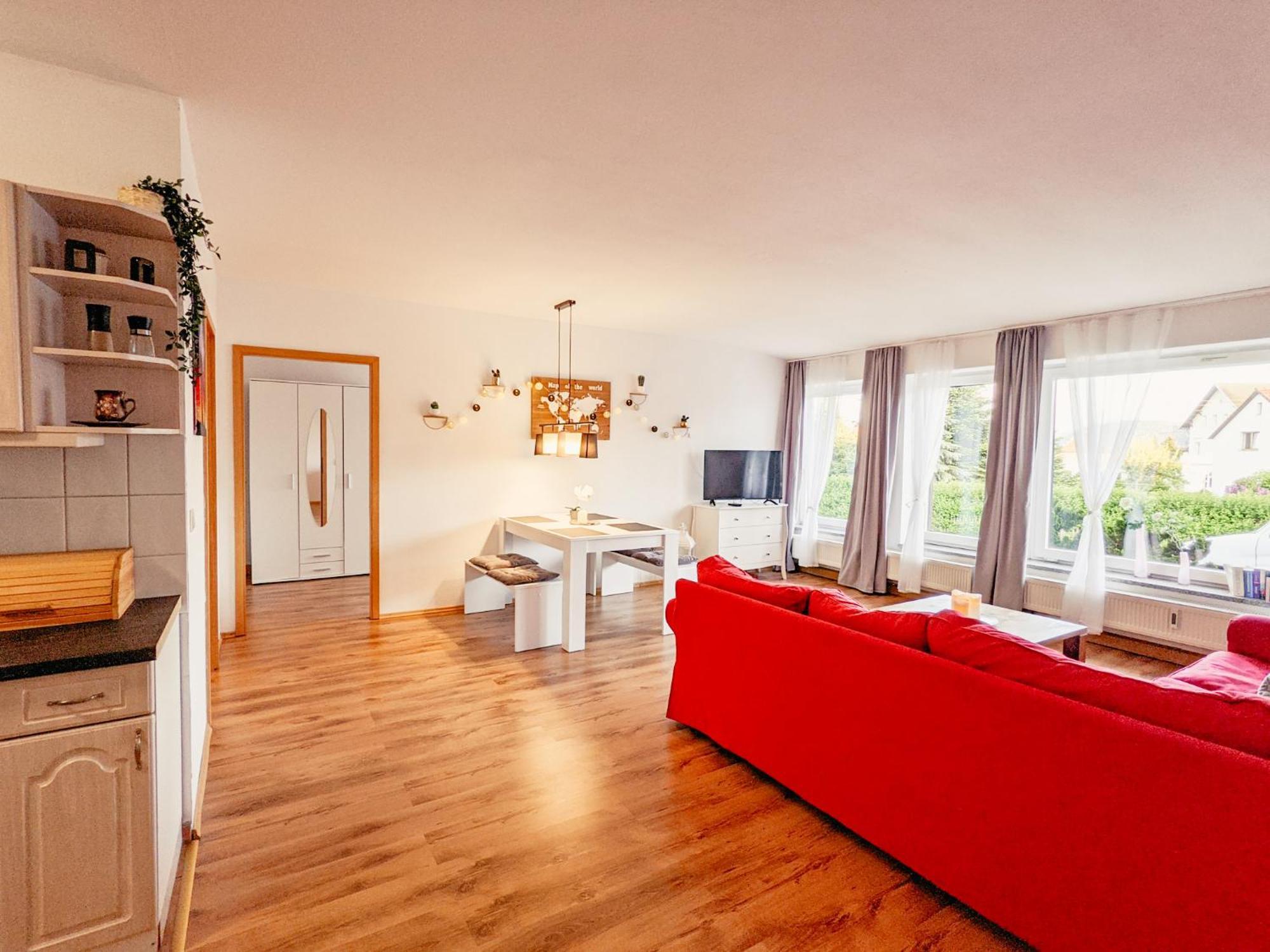 Apartament W4 - Urlaubsmagie- Pool, Terrasse, Barbecue Lichtenhain  Zewnętrze zdjęcie