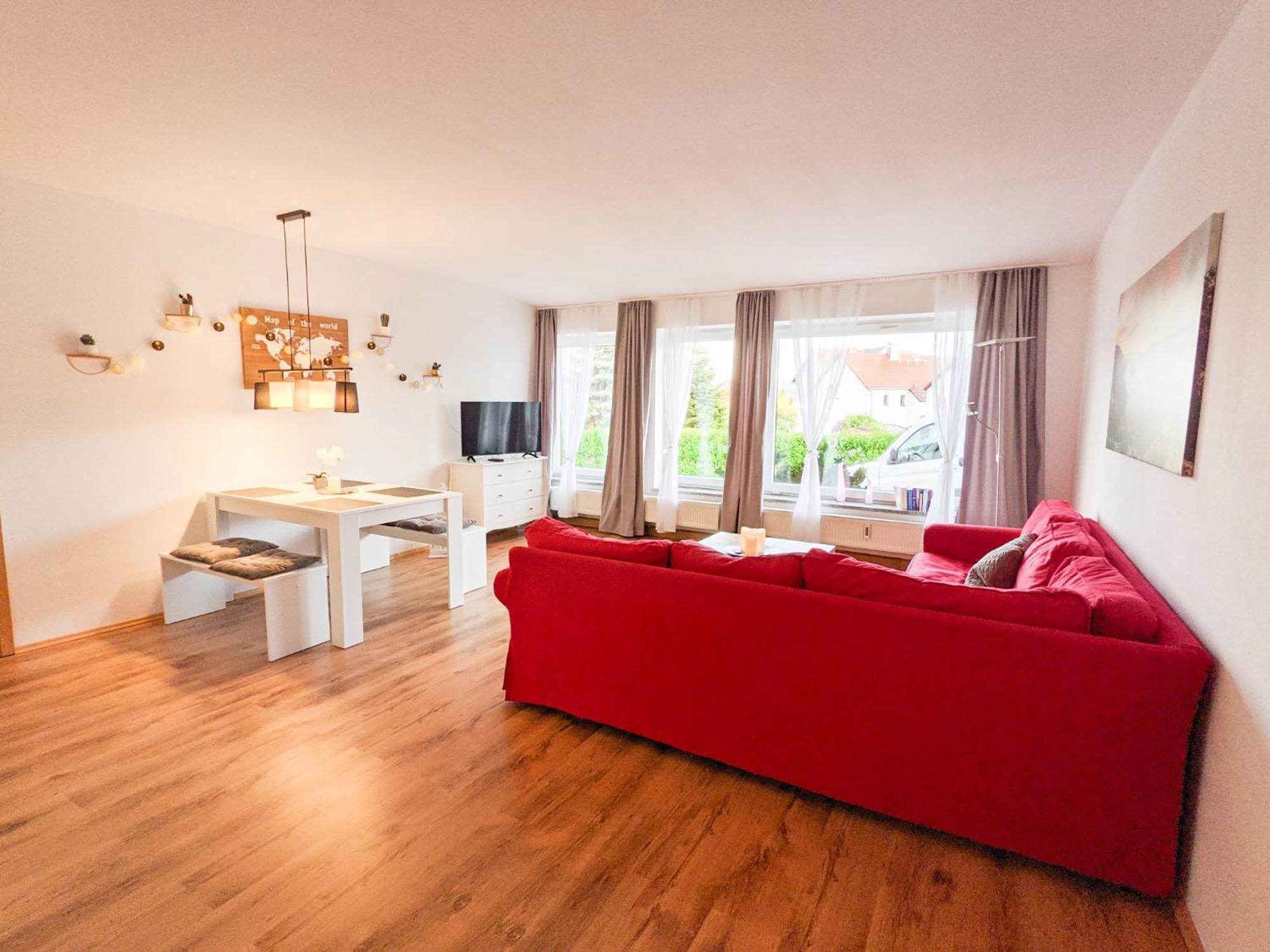 Apartament W4 - Urlaubsmagie- Pool, Terrasse, Barbecue Lichtenhain  Zewnętrze zdjęcie